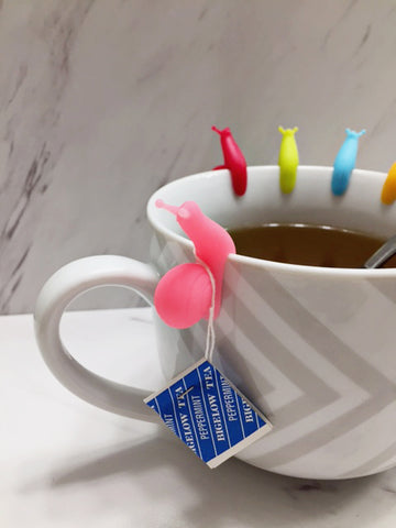 Cutest Snail Tea Bag Holders